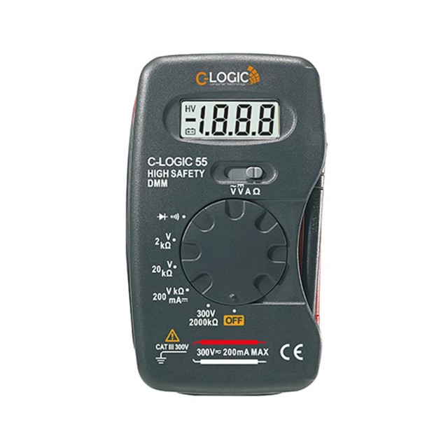 ΠΟΛΥΜΕΤΡΟ ΨΗΦΙΑΚΟ STANDARD ΤΣΕΠΗΣ + BUZZER C-LOGIC 55 MGL C-LOGIC