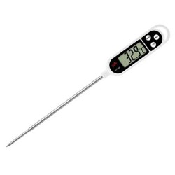ΘΕΡΜΟΜΕΤΡΟ ΜΕ PROBE (-50°C ΕΩΣ 300°C) 145mm KT-300 CHR