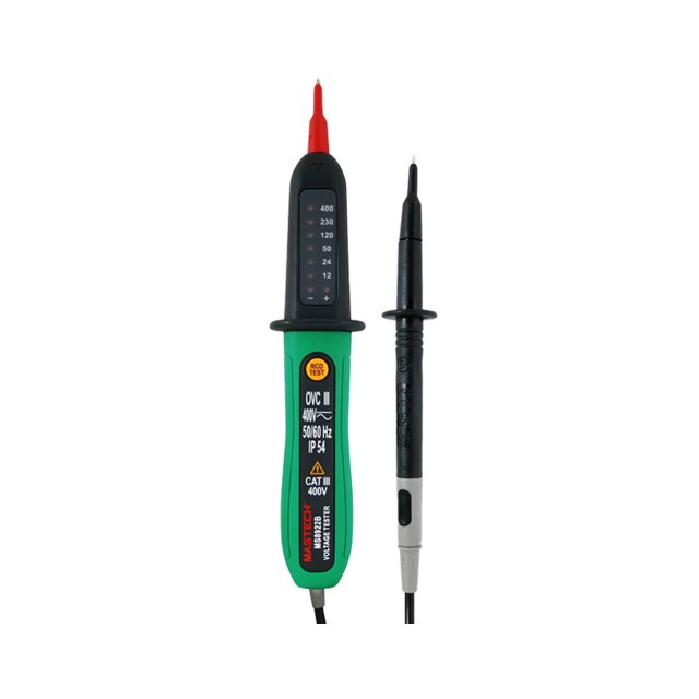 ΔΟΚΙΜΑΣΤΙΚΟ ΤΑΣHΣ 400V + RCD TESTER MS8922B MGL MASTECH ΔΟΚΙΜΑΣΤΙΚΟ ΤΑΣHΣ 400V + RCD TESTER MS8922B MGL MASTECH