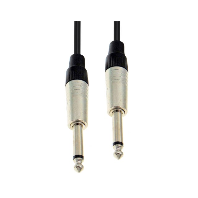 ΚΑΛΩΔΙΟ ΗΧΟΥ 6.3mm MONO ΑΡΣΕΝΙΚΟ ΣΕ 6.3mm MONO ΑΡΣΕΝΙΚΟ 5m ΤΥΠΟΥ NEUTRIK XC0043 VIC BAG OWI