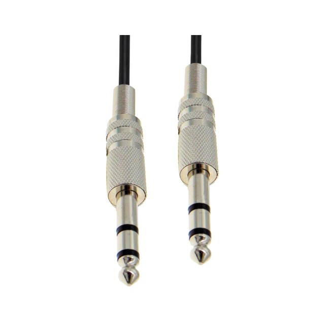 ΚΑΛΩΔΙΟ ΗΧΟΥ 6.3mm STEREO ΑΡΣΕΝΙΚΟ ΣΕ 6.3mm STEREO ΑΡΣΕΝΙΚΟ 5m VIC BAG OWI