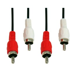 ΚΑΛΩΔΙΟ ΗΧΟΥ 2 RCA ΑΡΣΕΝΙΚΑ ΣΕ 2 RCA ΑΡΣΕΝΙΚΑ 3m OD2.8 T1902-052 VIC BAG OWI