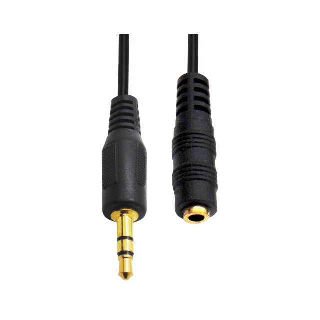 ΚΑΛΩΔΙΟ ΗΧΟΥ 3.5mm STEREO ΑΡΣΕΝΙΚΟ ΣΕ 3.5mm STEREO ΘΗΛΥΚΟ 3m ΕΠΙΧΡΥΣΟ R305 BAG VZN