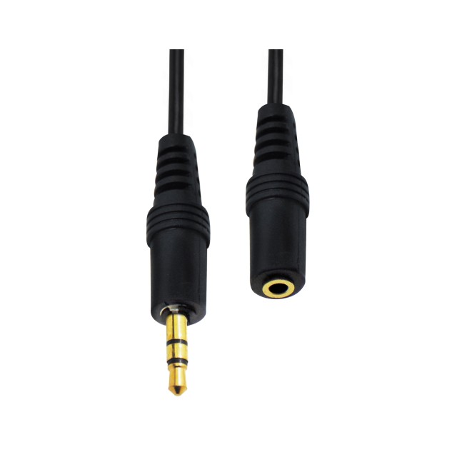 ΚΑΛΩΔΙΟ ΗΧΟΥ 3.5mm STEREO ΑΡΣΕΝΙΚΟ ΣΕ 3.5mm STEREO ΘΗΛΥΚΟ 5m ΕΠΙΧΡΥΣΟ BAG FEV