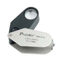 ΦΑΚΟΣ ΜΕΓΕΘΥΝΤΙΚΟΣ ΧΕΙΡΟΣ LED (8X) Φ21 MA-014 S/PRO'SKIT