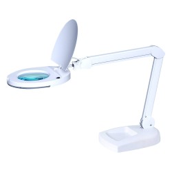 ΦΑΚΟΣ ΜΕΓΕΘΥΝΤΙΚΟΣ ΕΠΙΤΡΑΠΕΖΙΟΣ LED (5X) 8W 650LM ΜΕ ΚΑΠΑΚΙ 6025-8-6 ΣΕΤ 2 ΤΕΜΑΧΙΩΝ BYN