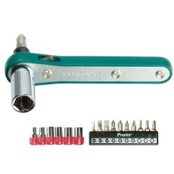 ΣΕΤ ΚΑΤΣΑΒΙΔΙΩΝ ΚΑΣΤΑΝΙΑΣ 16 ΣΕ 1 1PK-202A T/PRO'SKIT ΣΕΤ ΚΑΤΣΑΒΙΔΙΩΝ ΚΑΣΤΑΝΙΑΣ 16 ΣΕ 1 1PK-202A T/PRO'SKIT