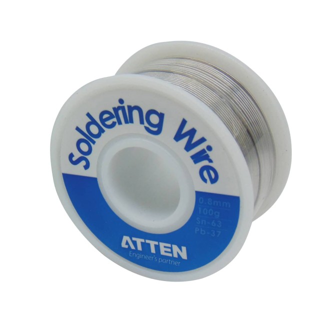 ΚΟΛΛΗΣΗ 0.8mm 63/37 (Sn63%/Pb37%) 100gr TS-638100 ATN