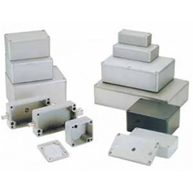 ΚΟΥΤΙ ΚΑΤΑΣΚΕΥΗΣ ΣΤΕΓΑΝΟ IP65 ΜΕΤΑΛΛΙΚΟ 90X36X30 ΜΑΥΡΟ G102BK GAINTA