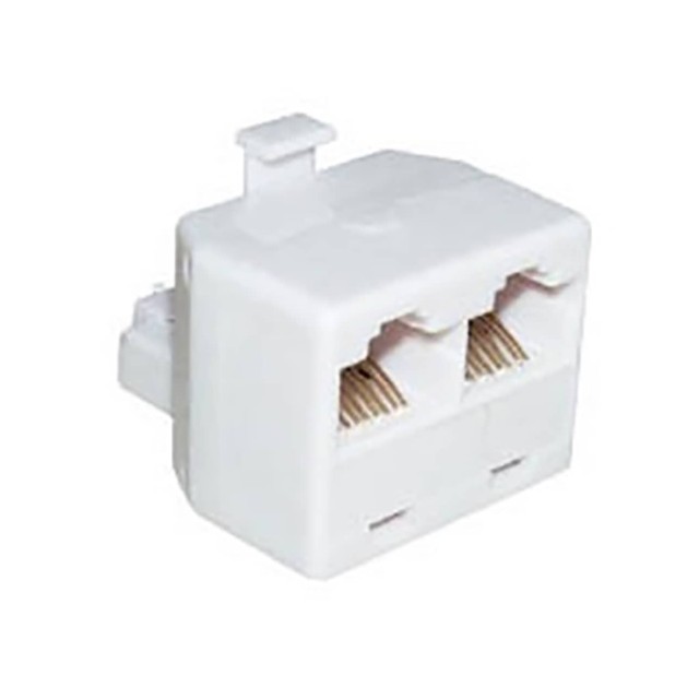 ADAPTOR ΤΗΛΕΦΩΝΙΚΟ 6P2C ΑΡΣΕΝΙΚΟ ΣΕ 2 ΘΗΛΥΚΑ Τ201-02 (ΥΗ202) COMP