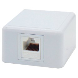 ΠΡΙΖΑ ΔΙΚΤΥΟΥ ΕΠΙΤΟΙΧΗ 1P ME KEYSTONE JACK CAT 5e SUT