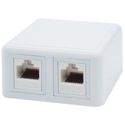 ΠΡΙΖΑ ΔΙΚΤΥΟΥ ΕΠΙΤΟΙΧΗ 2P ME KEYSTONE JACK CAT 6 SUT