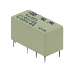 RELAY SUBMINIATURE 2P 6V DC 1A TF FEM