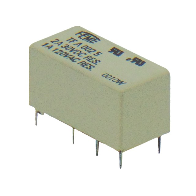 RELAY SUBMINIATURE 2P 6V DC 1A TF FEM