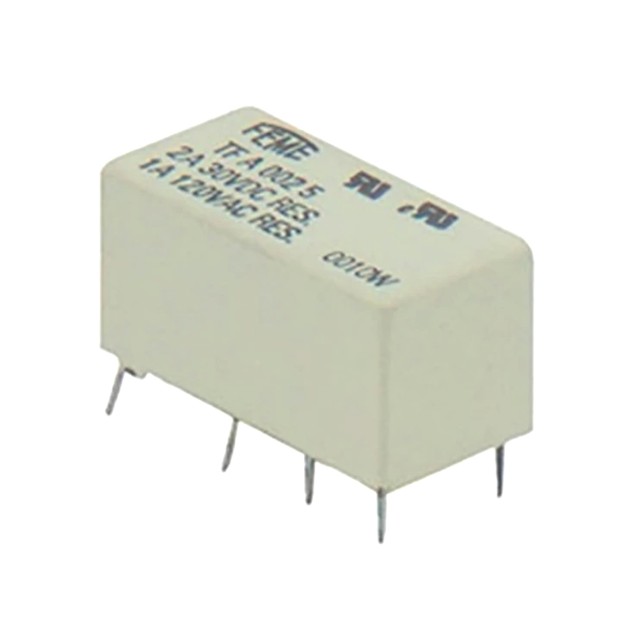 RELAY SUBMINIATURE 2P 48V DC 1A TF FEM