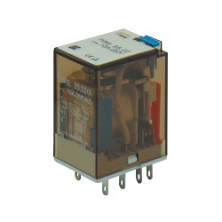 RELAY ΜΕΣΑΙΟ 2P 24V AC PCB 55.02 RGN
