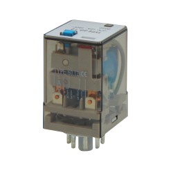 RELAY ΤΥΠΟΥ ΛΥΧΝΙΑΣ 8P 12V AC 60.12 DQN