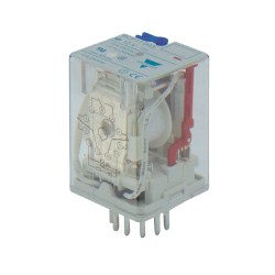 RELAY ΤΥΠΟΥ ΛΥΧΝΙΑΣ 11P 110V DC ΜΕ LED RCP FEM