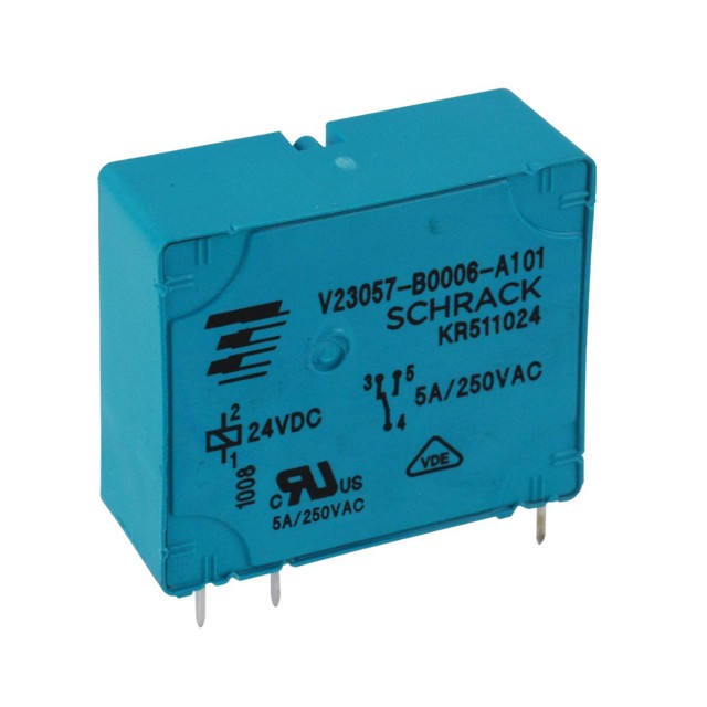 RELAY ΕΙΔΙΚΟ V23057-B0006-A101 24V/5A VERTICAL TYC