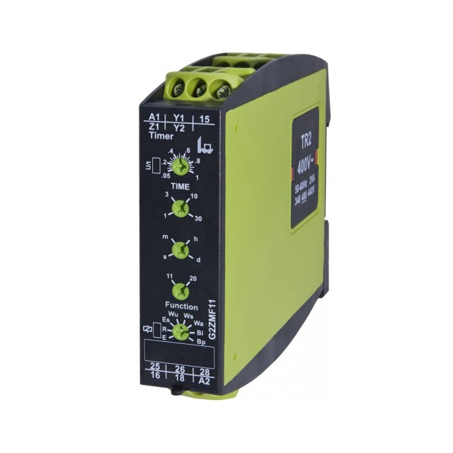ΧΡΟΝΙΚΟ RELAY ΡΑΓΑΣ 16 ΛΕΙΤΟΥΡΓΙΩΝ 2C/O G2ZMF11 TELE HAASE