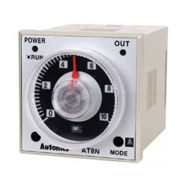 ΧΡΟΝΙΚΟ RELAY ΠΙΝΑΚΟΣ 8P 6 ΛΕΙΤΟΥΡΓΙΩΝ 2C/O 48X48 100-240VAC/24-240VDC AT8N AUTONICS
