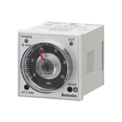 ΧΡΟΝΙΚΟ RELAY ΠΙΝΑΚΟΣ 11P 6 ΛΕΙΤΟΥΡΓΙΩΝ 2C/O 48X48 100-240VAC/24-240VDC AT11DN AUTONICS