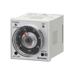 ΧΡΟΝΙΚΟ RELAY ΠΙΝΑΚΟΣ 11P 6 ΛΕΙΤΟΥΡΓΙΩΝ 2C/O 48X48 100-240VAC/24-240VDC AT11EN AUTONICS