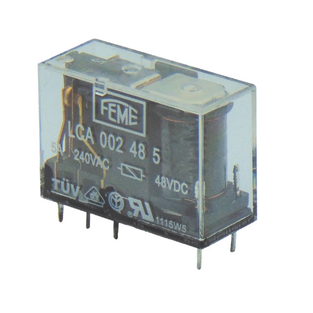 RELAY MINI 2P 48V DC 5A LCA002 FEM