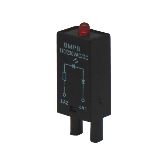 LED MODULE ΚΟΚΚΙΝΟ 110-230VAC ΒΑΣΗΣ RELAY RT624B/626B/702B/704B AMB-L RGN
