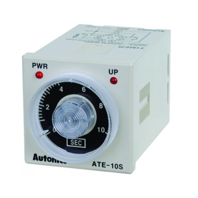 ΧΡΟΝΙΚΟ RELAY ΠΙΝΑΚΟΣ 8P DELAY ON 60sec 2C/O 48X48 24VDC ATE1-60S AUTONICS