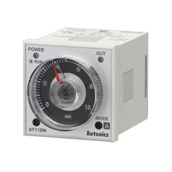 ΧΡΟΝΙΚΟ RELAY ΠΙΝΑΚΟΣ 11P 6 ΛΕΙΤΟΥΡΓΙΩΝ 2C/O 48X48 24VAC/DC AT11DN-2 AUTONICS