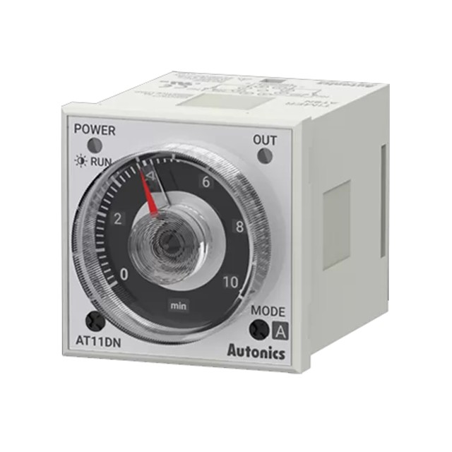 ΧΡΟΝΙΚΟ RELAY ΠΙΝΑΚΟΣ 11P 6 ΛΕΙΤΟΥΡΓΙΩΝ 2C/O 48X48 24VAC/DC AT11DN-2 AUTONICS