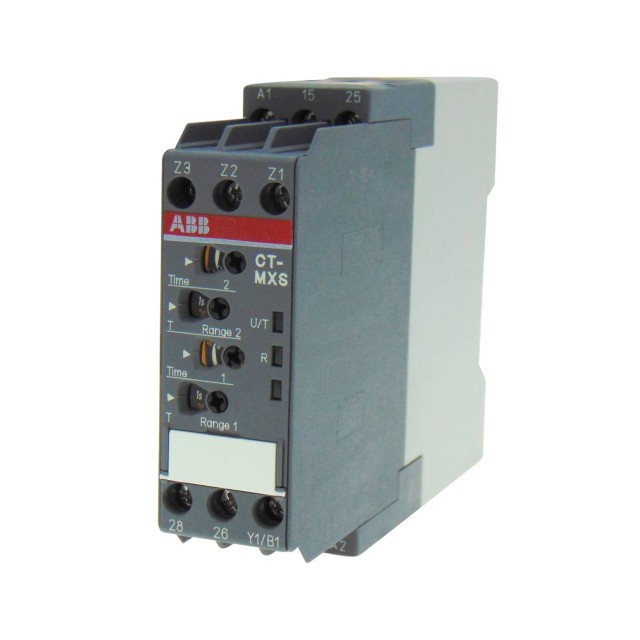 ΧΡΟΝΙΚΟ RELAY ΡΑΓΑΣ 5 ΛΕΙΤΟΥΡΓΙΩΝ 2C/O 24-240VAC/24-48VDC CT-MXS.22 ABB