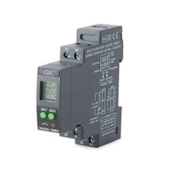 ΧΡΟΝΙΚΟ RELAY ΡΑΓΑΣ ΨΗΦΙΑΚΟ 8 ΛΕΙΤΟΥΡΓΙΩΝ 1C/O 24-240VAC/DC VODDTS GIC