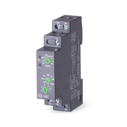 ΧΡΟΝΙΚΟ RELAY ΡΑΓΑΣ ΑΣΥΜΜΕΤΡΟ FLASHER 1C/O 12-240VAC/DC 1CJDTO GIC