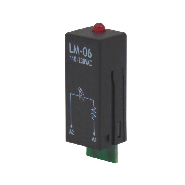 LED MODULE ΚΟΚΚΙΝΟ 110-230VAC ΒΑΣΗΣ RELAY PT78720/730/740 & RT78724/726 LM-06 CYO