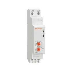 ΧΡΟΝΙΚΟ RELAY ΡΑΓΑΣ DELAY ON 1C/O 12-240VAC/DC RS-TA14 RELETEK