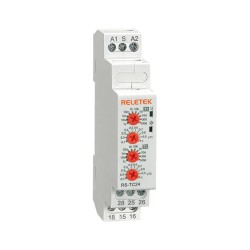ΧΡΟΝΙΚΟ RELAY ΡΑΓΑΣ ΑΣΥΜΜΕΤΡΟ FLASHER 2C/O 12-240VAC/DC RS-TC24 RELETEK