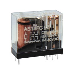 RELAY MINI 2P 115VAC 5A AS14FC RGN