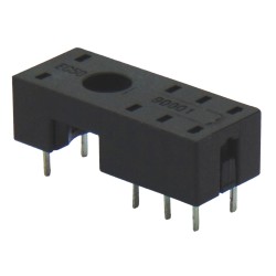 ΒΑΣΗ PCB 2P ΓΙΑ RELAY MINI ΜΑΥΡΗ EC50 ERSCE