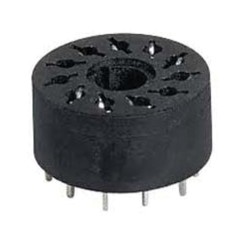 ΒΑΣΗ PCB 11P ΓΙΑ RELAY ΤΥΠΟΥ ΛΥΧΝΙΑΣ ΜΑΥΡΗ MT78603 TYC