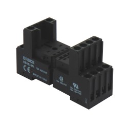 ΒΑΣΗ ΡΑΓΑΣ 4P ΓΙΑ RELAY ΜΕΣΑΙΟ ΜΑΥΡΗ ES15/4N ERSCE