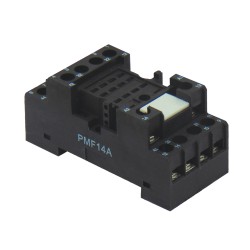 ΒΑΣΗ ΡΑΓΑΣ 4P ΓΙΑ RELAY ΜΕΣΑΙΟ ΜΑΥΡΗ PMF14Α-E RGN