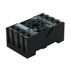 ΒΑΣΗ ΡΑΓΑΣ 8P ΓΙΑ RELAY ΤΥΠΟΥ ΛΥΧΝΙΑΣ ΜΑΥΡΗ MT78755 TYC