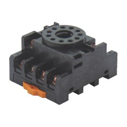 ΒΑΣΗ ΡΑΓΑΣ 11P ΓΙΑ RELAY ΤΥΠΟΥ ΛΥΧΝΙΑΣ ΜΑΥΡΗ PF113A DQN