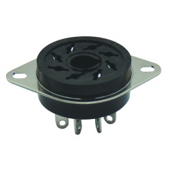 ΒΑΣΗ ΒΙΔΩΤΗ 8P ΓΙΑ RELAY ΤΥΠΟΥ ΛΥΧΝΙΑΣ ΜΑΥΡΗ MT78612 TYC