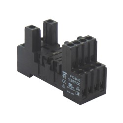 ΒΑΣΗ ΡΑΓΑΣ 4P ΓΙΑ RELAY ΜΕΣΑΙΟ ΜΑΥΡΗ PT78740 TYC