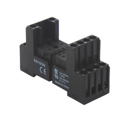 ΒΑΣΗ ΡΑΓΑΣ 2P ΓΙΑ RELAY ΜΕΣΑΙΟ ΜΑΥΡΗ ES15/2N ERSCE