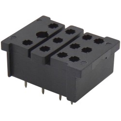 ΒΑΣΗ PCB 3P ΓΙΑ RELAY ΜΕΣΑΙΟ ΜΑΥΡΗ CST-P11 CYO
