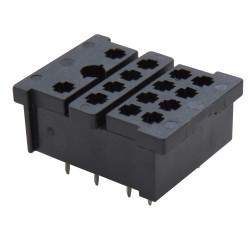 ΒΑΣΗ PCB 4P ΓΙΑ RELAY ΜΕΣΑΙΟ ΜΑΥΡΗ CST-P14 CYO